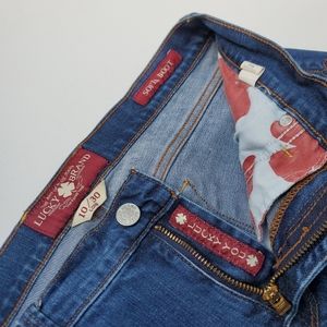 Lucky Brand 10/30 Long Denim Blue Sofia Boot Jeans